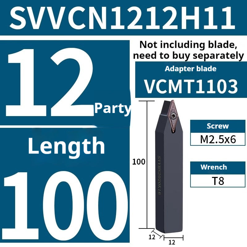 2014-CNC tool holder, cylindrical turning, tool holder, sharp cutter, centering tool holder, SVVCN2020K16 2525M16 lathe tool Shandong Denso Pricision Tools Co.,Ltd.